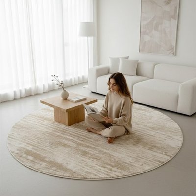 Tapis rond salon